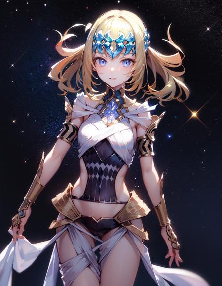 23618-1184047428-(masterpiece, best quality, high resolution), (((shining crystal crown))), _OfiicialOutfit, Pollux, 1girl, solo，_, night sky gal.png